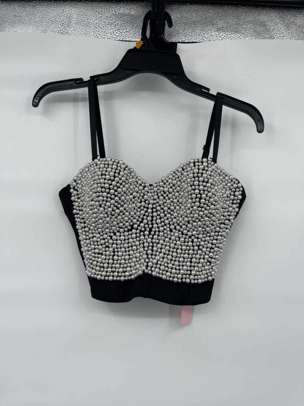 Lydia u.s.a. nwt pearl studden corset crop top